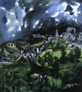 El Greco A View of Toledo France oil painting artist